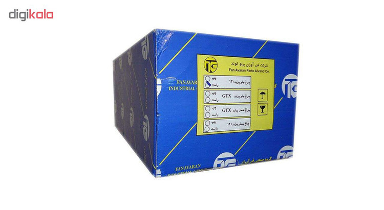 چراغ جلو فن آوران پرتو الوند مدل 132 مناسب برای پراید 132 بسته 2عددی
