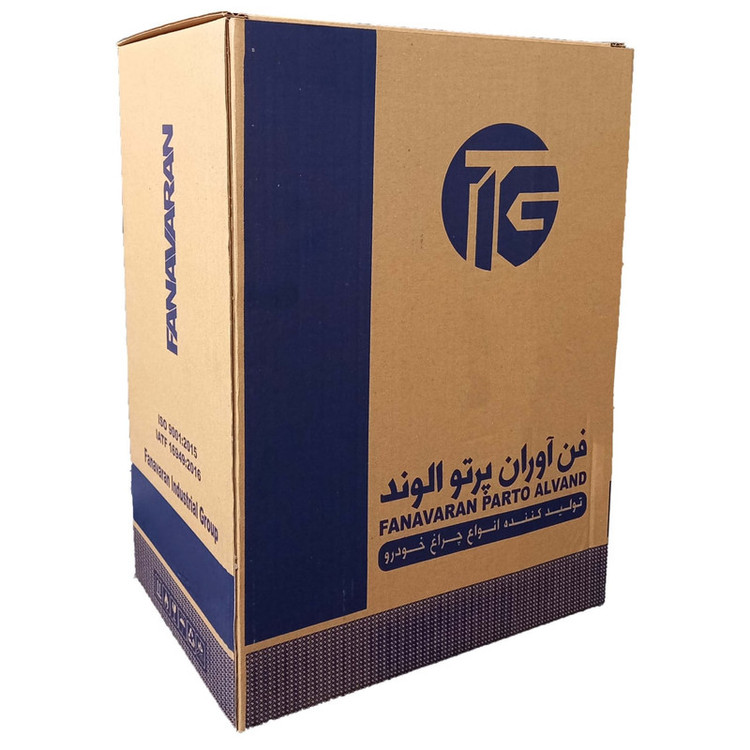 چراغ جلو چپ خودرو فن آوران پرتو الوند مدل YM110 مناسب برای پژو پارس